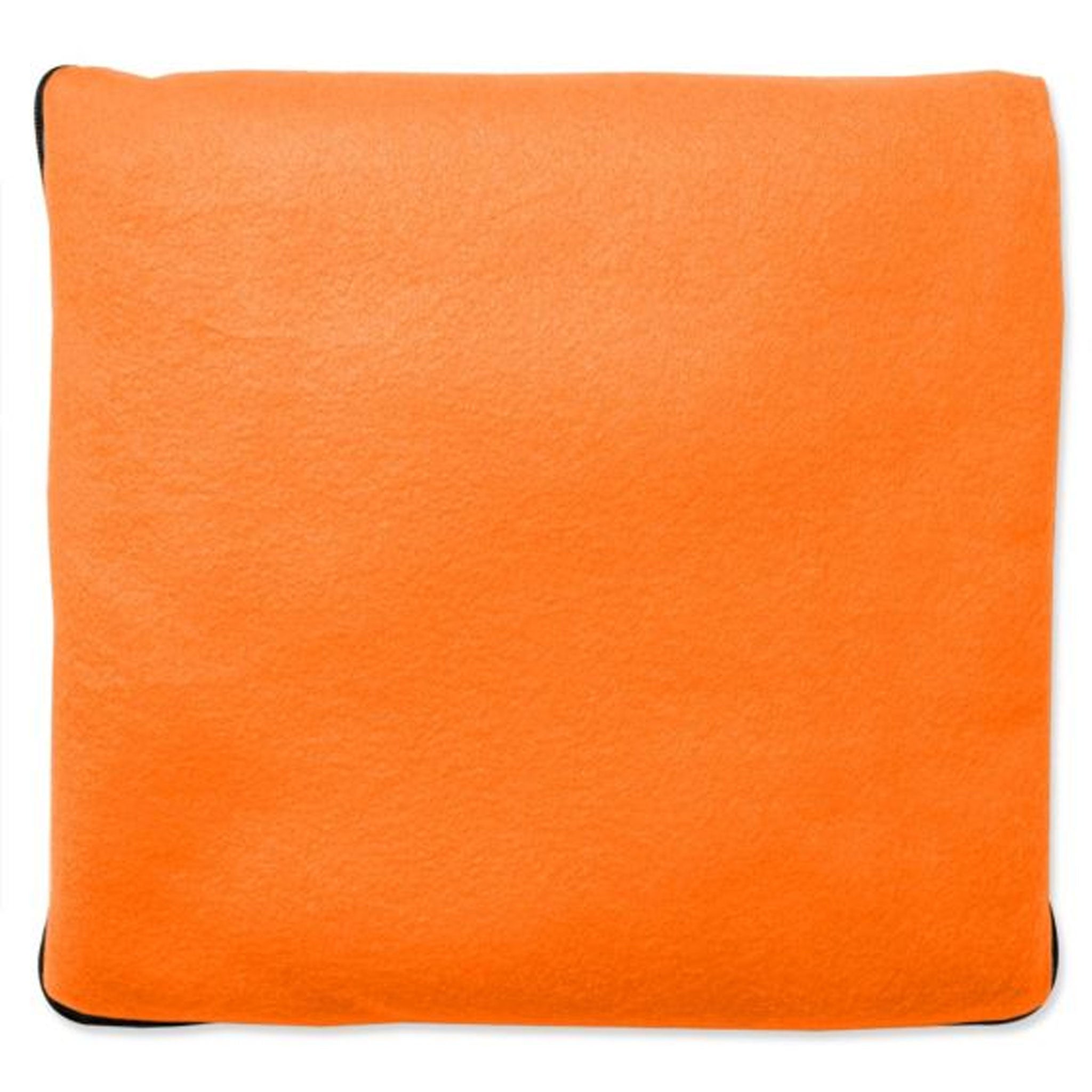 2in1 Fleece Kissen in Orange