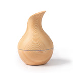 Aroma Diffusor und Luftbefeuchter in Holzoptik in Seitenansicht