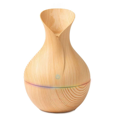 Aroma Diffusor und Luftbefeuchter in Holzoptik mit LED