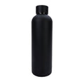 Black and White Trinkflasche in Schwarz