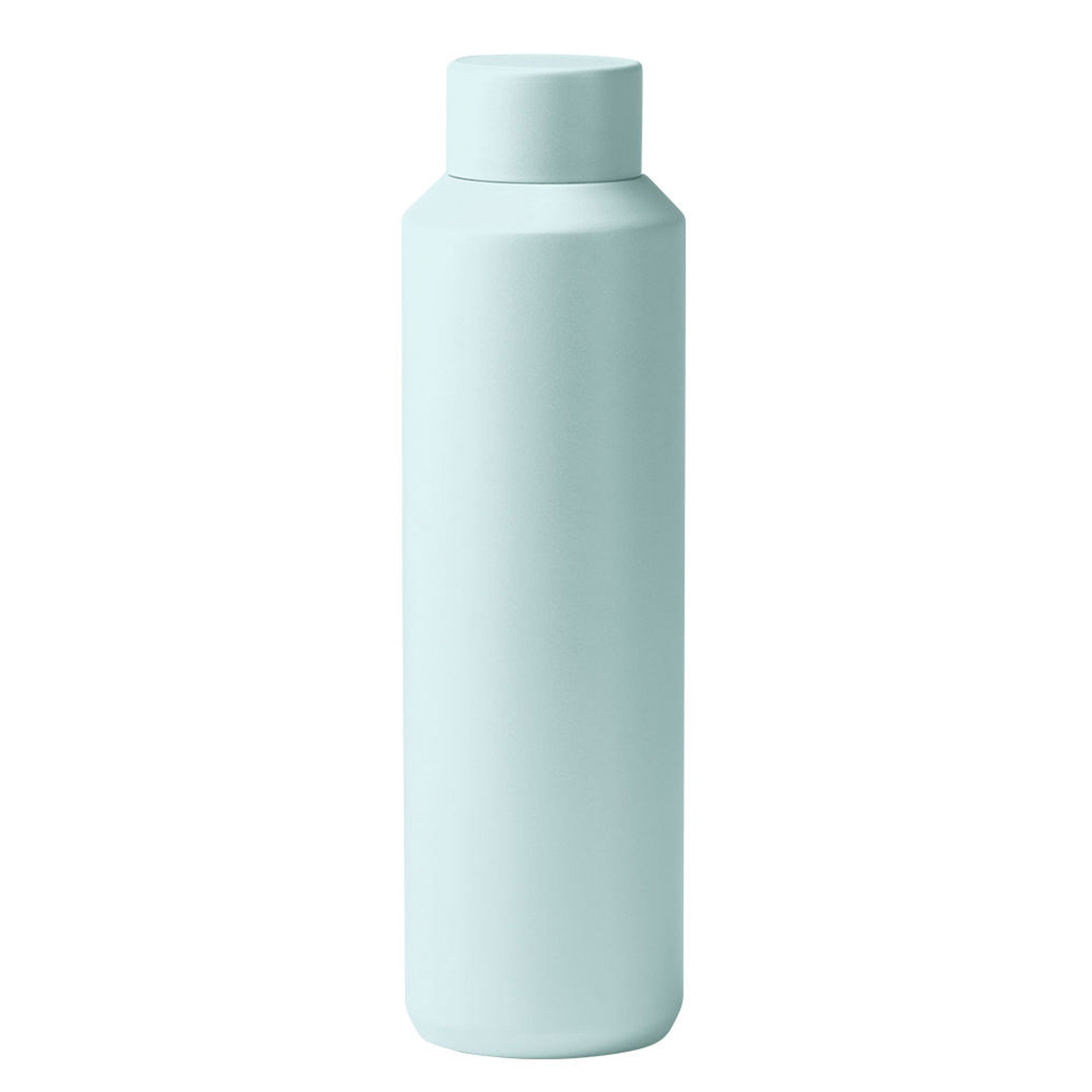 Doppelwandige Thermoflasche aus recyceltem Edelstahl in Mint