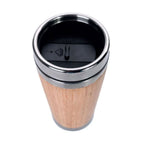 Isolierbecher Bamboo Drink mit Blick in die Trinköffnung