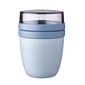 Mepal Lunchpot ELLIPSE in Hellblau mit transparentem Deckel