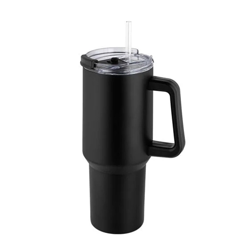 Metmaxx Edelstahl Trinkbecher in Schwarz