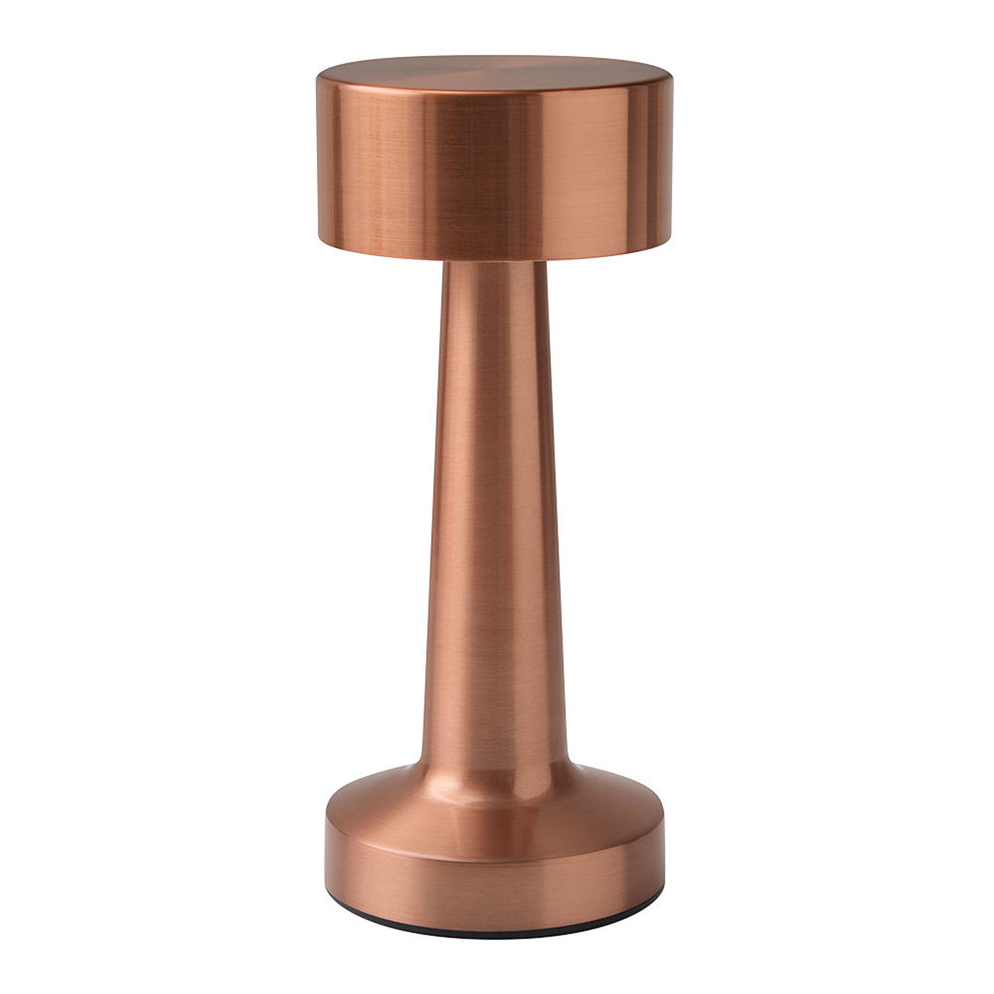 Mushroom Edelstahl Tischlampe in Bronze freigestellt 