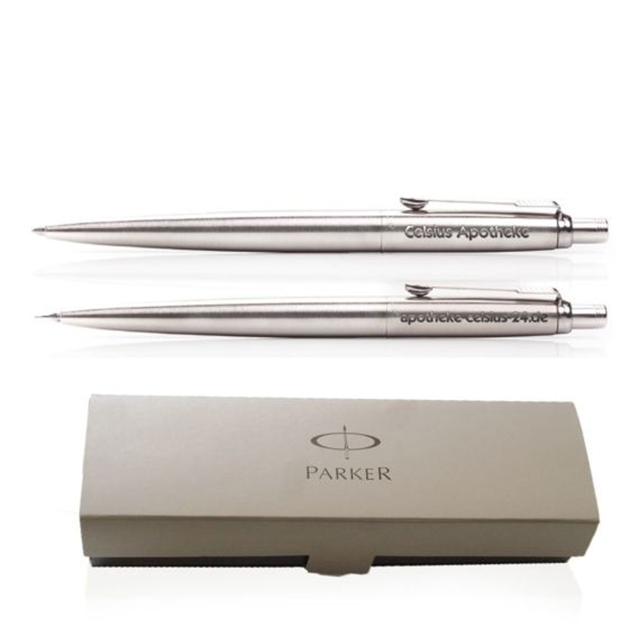 PARKER Schreibset Jotter mit Gestaltung seitlich neben dem Clip