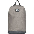 Rucksack mit integriertem LED-Licht in Grau