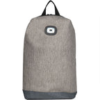 Rucksack mit integriertem LED-Licht in Grau