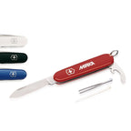 VICTORINOX Taschenmesser Bantam in Rot mit Druck auf dem Griff sowie Farbvarianten in Weiß, schwarz und Blau
