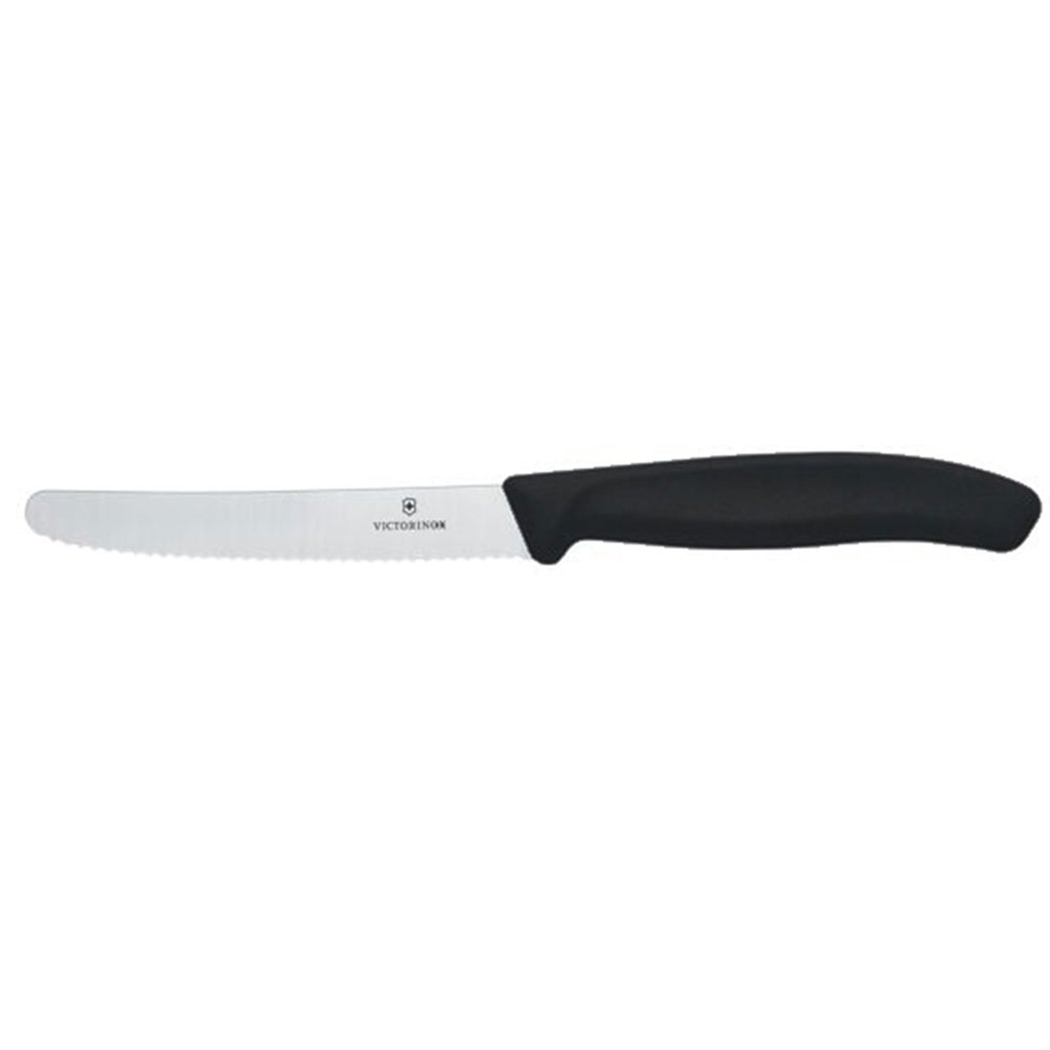 Victorinox Swiss Classic Tomaten und Tafelmesser mit schwarzem Griff in neutraler Ausführung